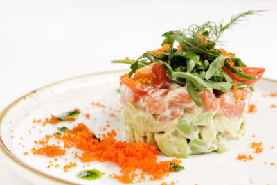 Тар-Тар из лосося